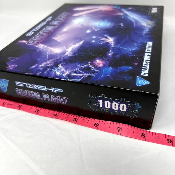 Starship Crystal Planet Collector's Edition 1000 Piece Art Puzzle NEW - Picture 7 of 8